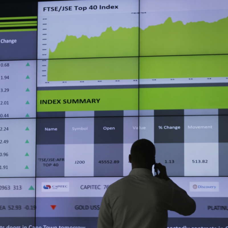 South African stocks Johannesburg Stock Exchange